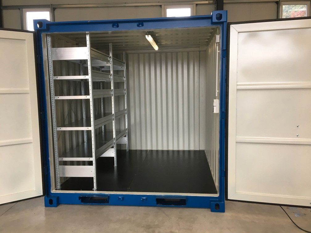 MAX Container Baustelle Lager Materialcontainer - Container transporter/ Swap body semi-trailer: picture 1 MAX Container Baustelle Lager Materialcontainer - Container transporter/ Swap body semi-trailer: picture 1
