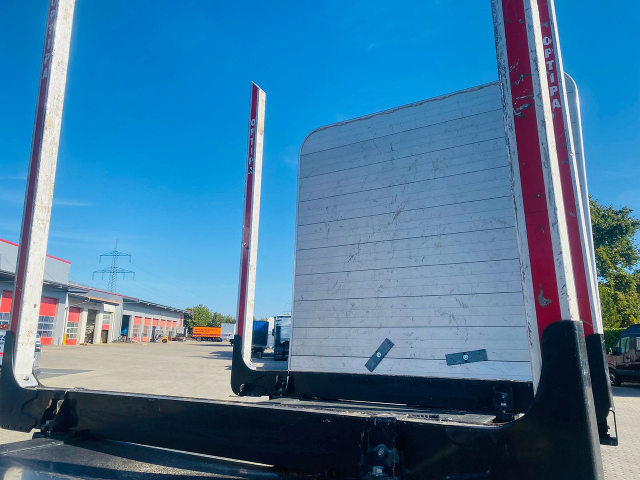 Log semi-trailer PAVIC Holzauflieger mit Schemel und Rungen: picture 8