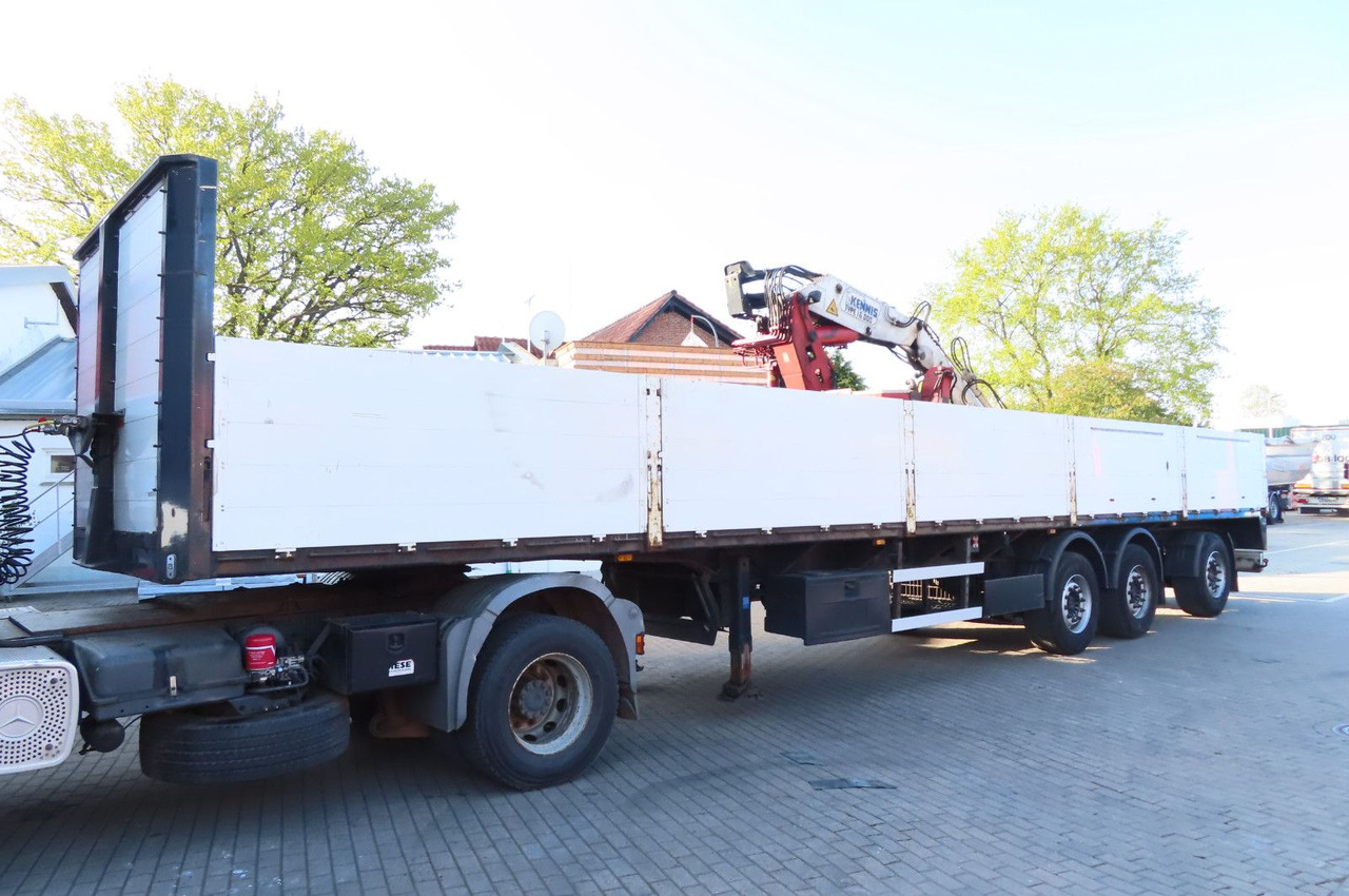 Rollkran Auflieger Kennis - Dropside/ Flatbed semi-trailer: picture 2 Rollkran Auflieger Kennis - Dropside/ Flatbed semi-trailer: picture 2