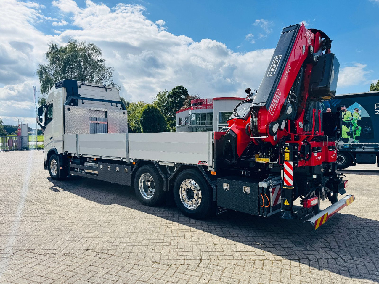 Volvo FH 540 6x2 Container Fassi F545 Heck - Dropside/ Flatbed truck, Crane truck: picture 4 Volvo FH 540 6x2 Container Fassi F545 Heck - Dropside/ Flatbed truck, Crane truck: picture 4