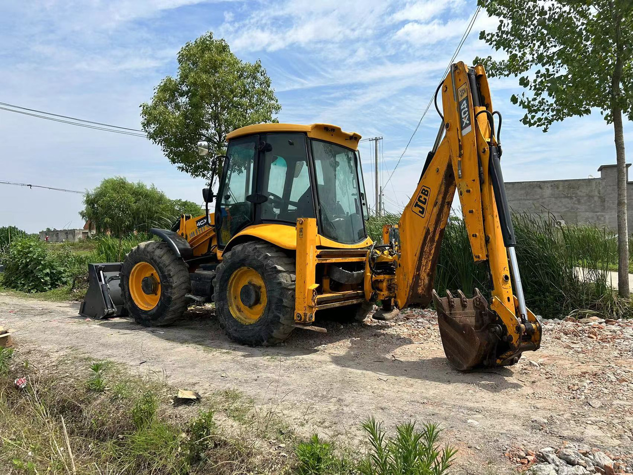 JCB 4CX - Backhoe loader: picture 1 JCB 4CX - Backhoe loader: picture 1
