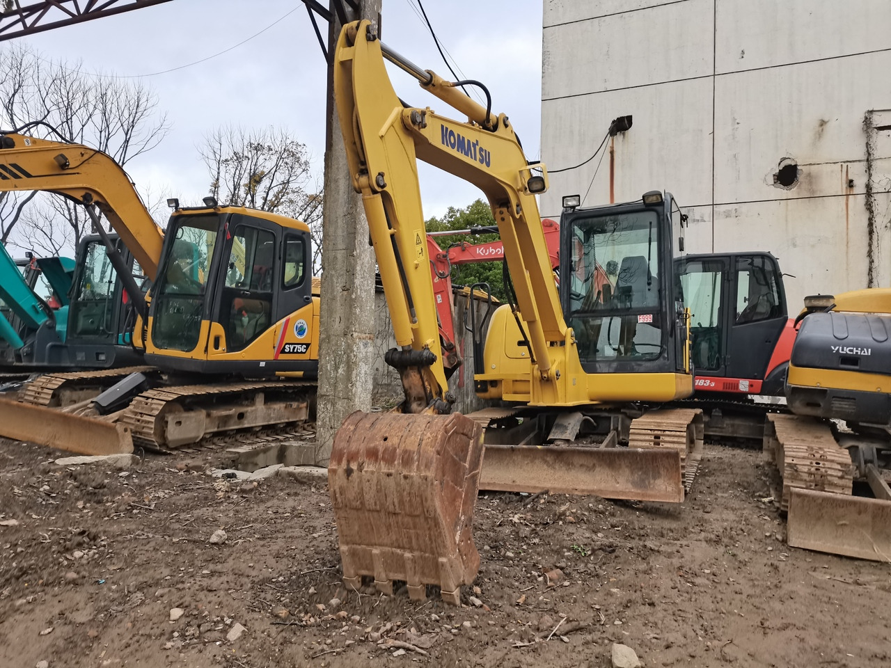 KOMATSU PC56-7-Mini excavator - Mini excavator: picture 1 KOMATSU PC56-7-Mini excavator - Mini excavator: picture 1
