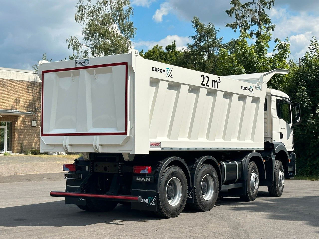 MAN TGS 41.400 8x4 / EUROMIX MTP 22m³/ Eckige Mulde - Tipper: picture 5 MAN TGS 41.400 8x4 / EUROMIX MTP 22m³/ Eckige Mulde - Tipper: picture 5