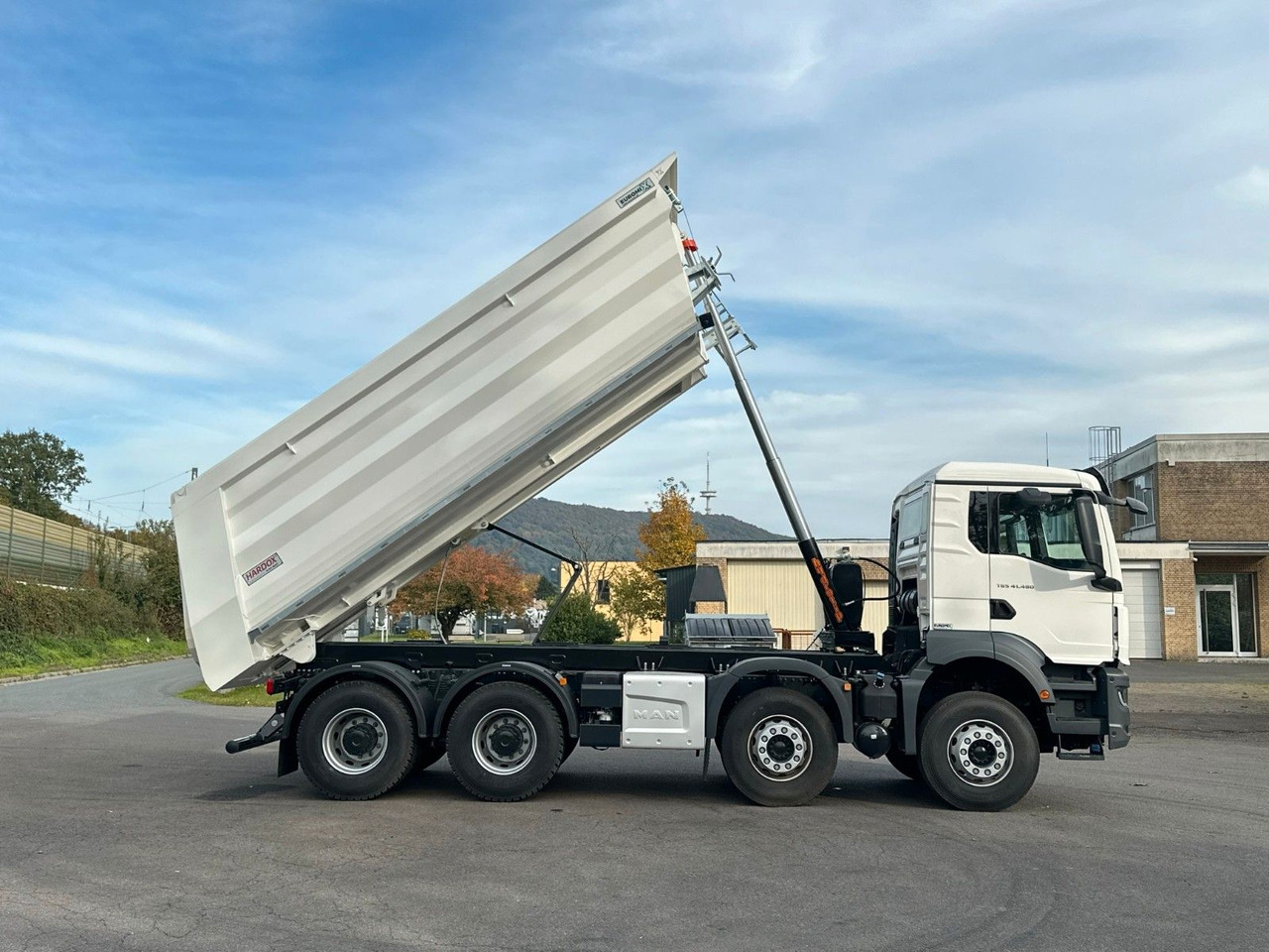 Tipper MAN TGS 41.480 BB 8X4 Euromix Mulden Kipper HARDOX: picture 17