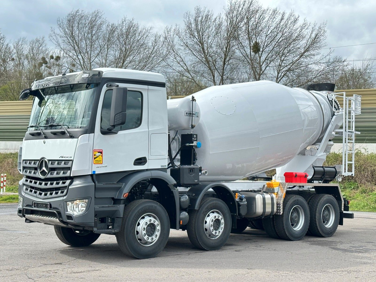 Mercedes-Benz 4145 8X4 EuromixMTP EM 10 Fahrmischer - Concrete mixer truck: picture 4 Mercedes-Benz 4145 8X4 EuromixMTP EM 10 Fahrmischer - Concrete mixer truck: picture 4