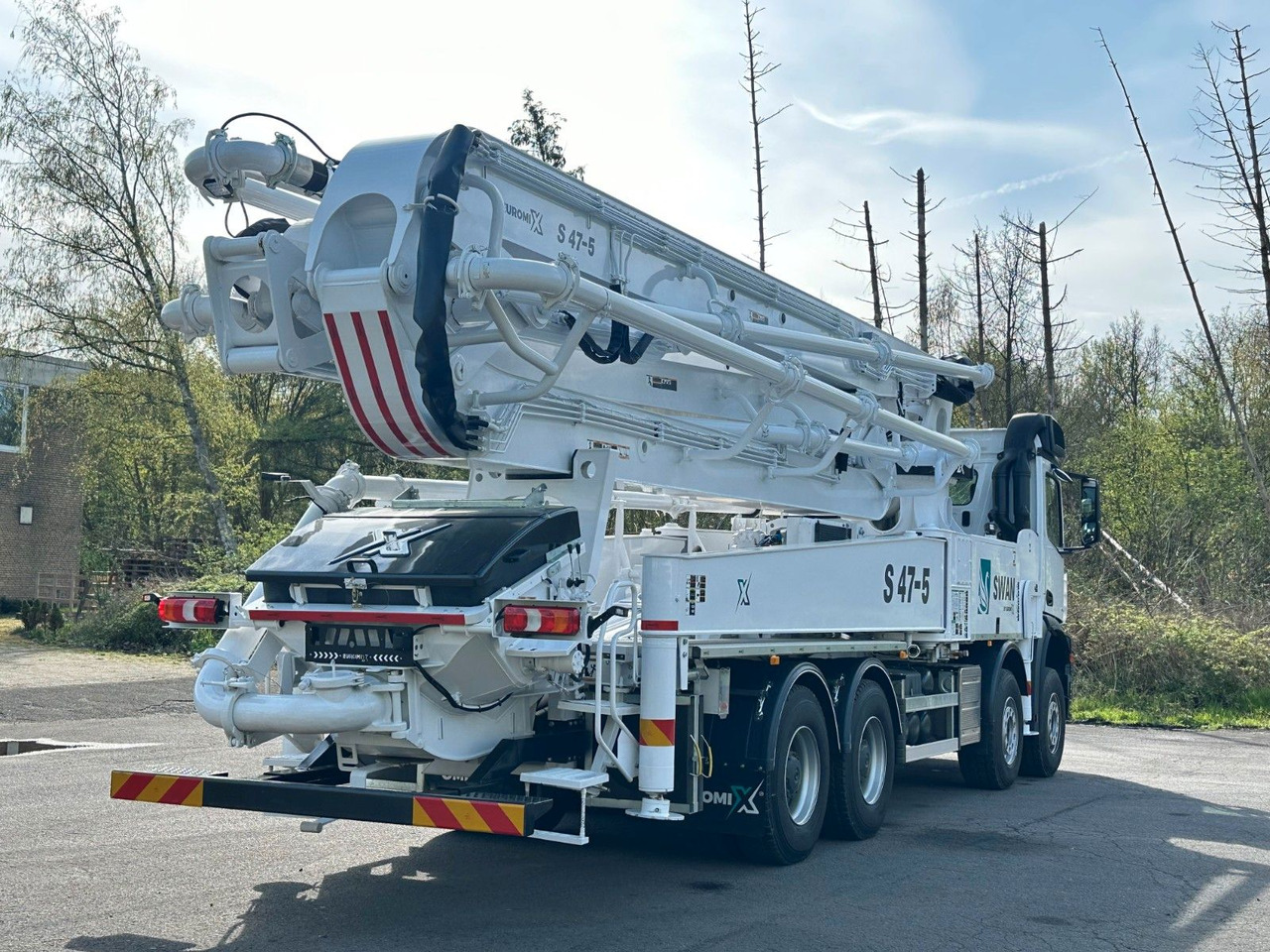 Concrete pump truck Mercedes-Benz Arocs 5 4542 8x4 SWAN TSP 47-5 160RZ ( 47m ): picture 20