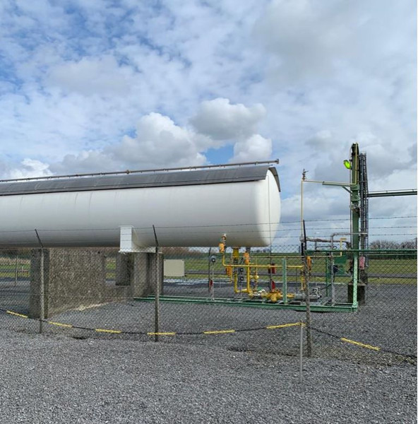 200m3 stationary gastank Gas, LPG, GPL, GAZ, Propane with Sun roof and appendages Used Tank ID 1.209 - Fuel tank: picture 4 200m3 stationary gastank Gas, LPG, GPL, GAZ, Propane with Sun roof and appendages Used Tank ID 1.209 - Fuel tank: picture 4