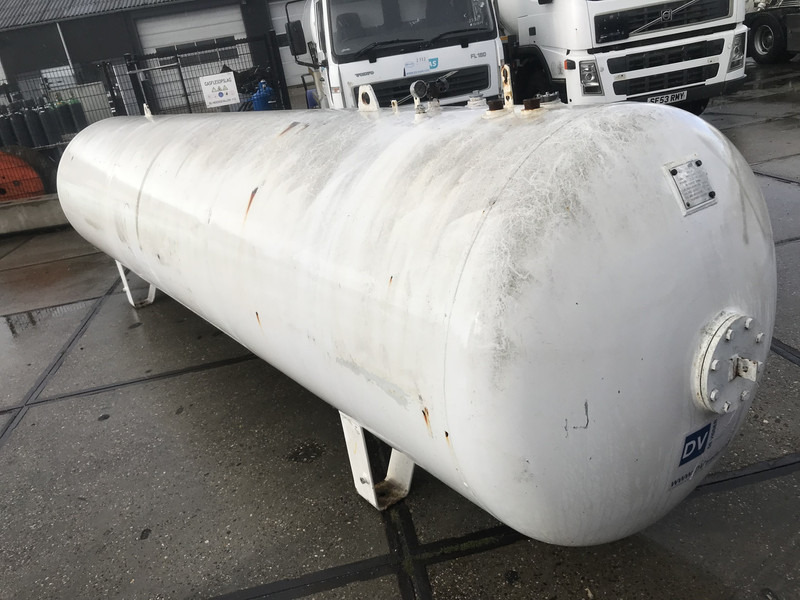 Fuel tank de Visser Used 6400-6700 L (3,2 ton) Gastanks - Gas, Gaz, LPG, GPL, Propane, Butane Tank Aboveground Used gastanks ID 1.010 ( Flexible options: Wholesale in a trailer/ Retail): picture 1