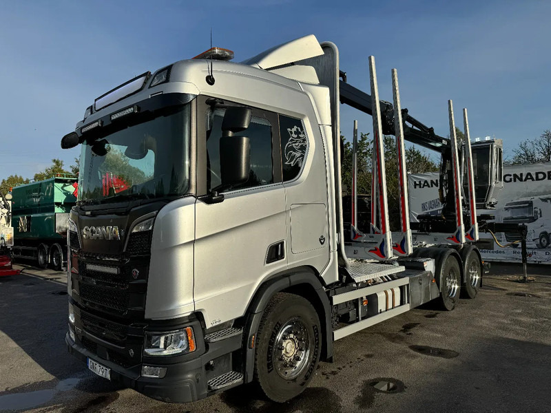 Scania R730 V8 6X4, Retarder,Timber-truck + Kesla, 2020 - Log truck, Crane truck: picture 3 Scania R730 V8 6X4, Retarder,Timber-truck + Kesla, 2020 - Log truck, Crane truck: picture 3