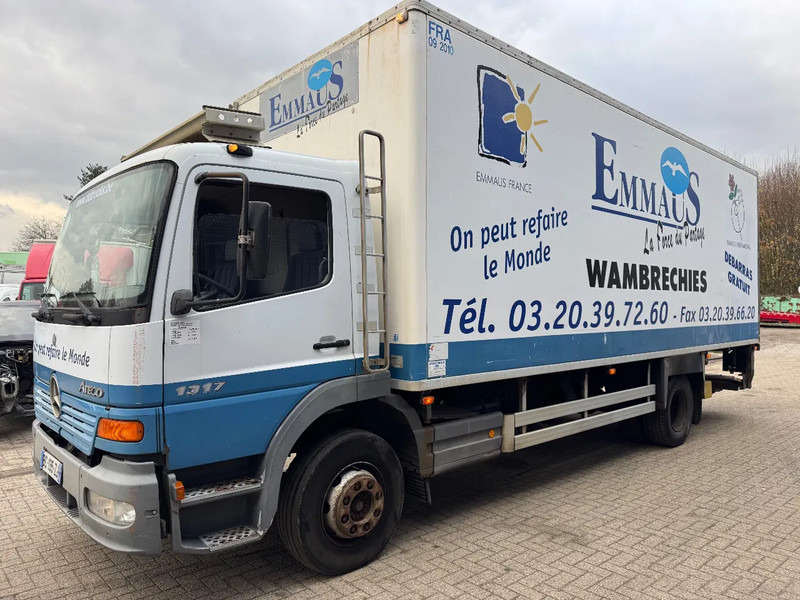 Mercedes-Benz Atego 1317 **FULL STEEL-A LAMES-FRENCH TRUCK** - Box truck: picture 1 Mercedes-Benz Atego 1317 **FULL STEEL-A LAMES-FRENCH TRUCK** - Box truck: picture 1