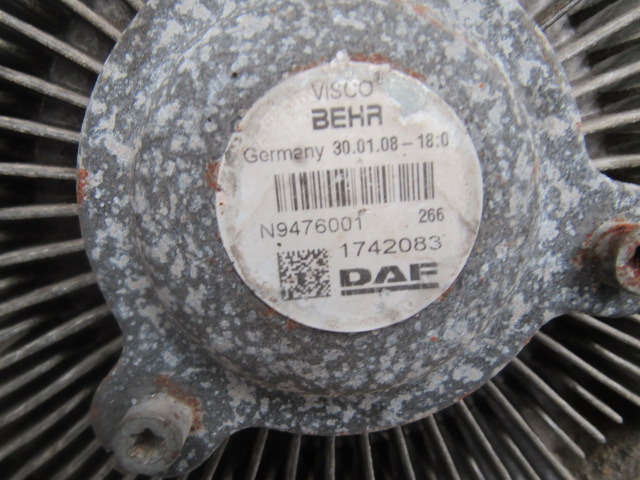 DAF XF 105 460 (MX340SI) VISCUSS FAN COMPLETE P/NO 1742083 - Engine and parts for Truck: picture 2 DAF XF 105 460 (MX340SI) VISCUSS FAN COMPLETE P/NO 1742083 - Engine and parts for Truck: picture 2