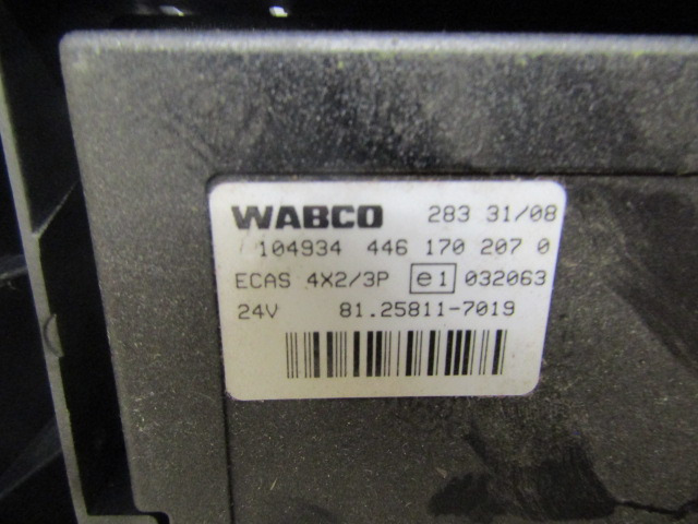 MAN TGM ECAS ECU 81.25811.7019 - ECU for Truck: picture 2 MAN TGM ECAS ECU 81.25811.7019 - ECU for Truck: picture 2