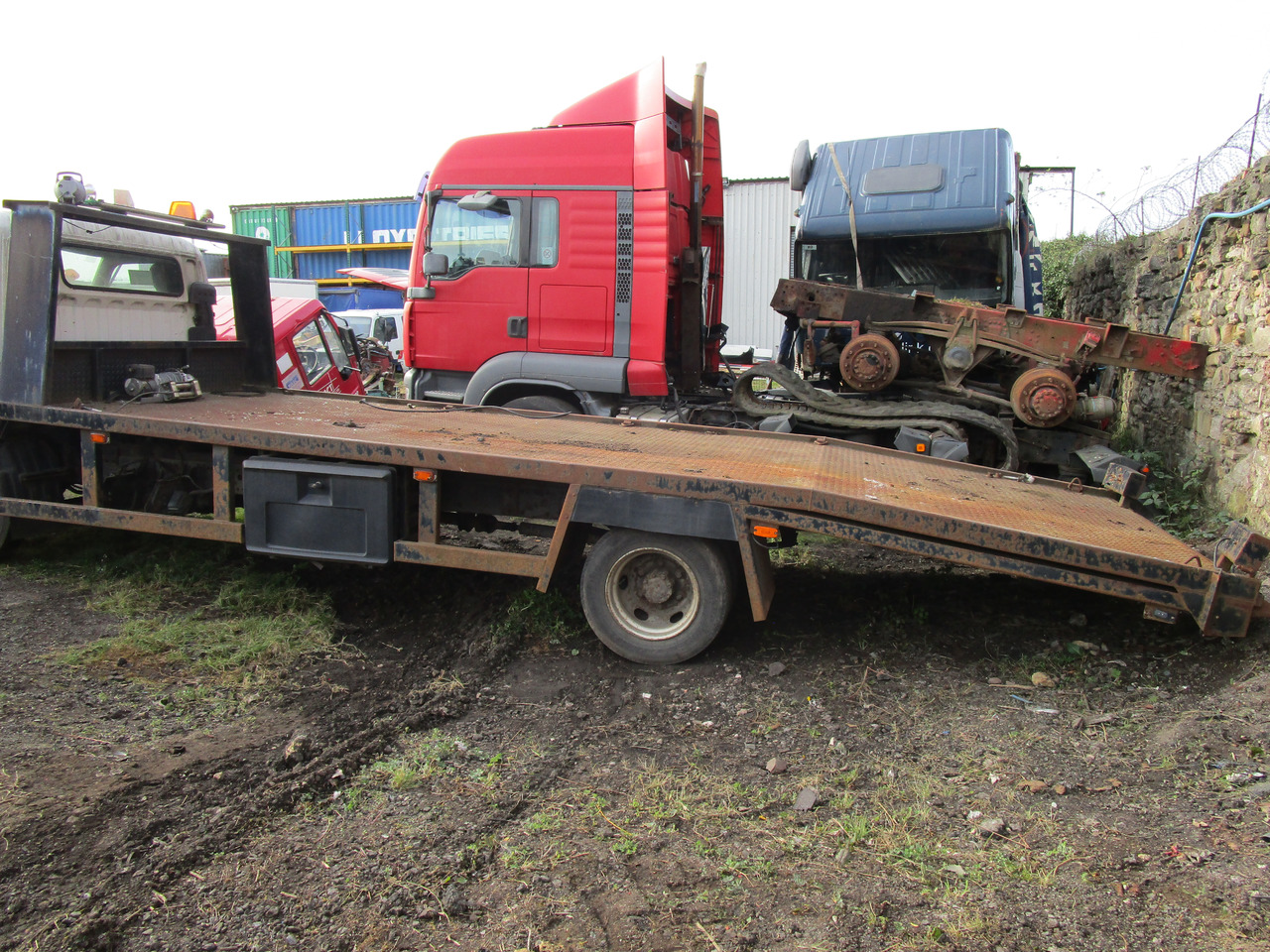 MITSUBISHI CANTER 20FT STEEL RECOVERY BODY - Tipper body: picture 1 MITSUBISHI CANTER 20FT STEEL RECOVERY BODY - Tipper body: picture 1