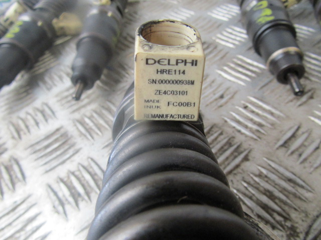 VOLVO FM9 D9D INJECTORS SET (6) ‘DELPHI HRE 114’ - Fuel system for Truck: picture 2 VOLVO FM9 D9D INJECTORS SET (6) ‘DELPHI HRE 114’ - Fuel system for Truck: picture 2