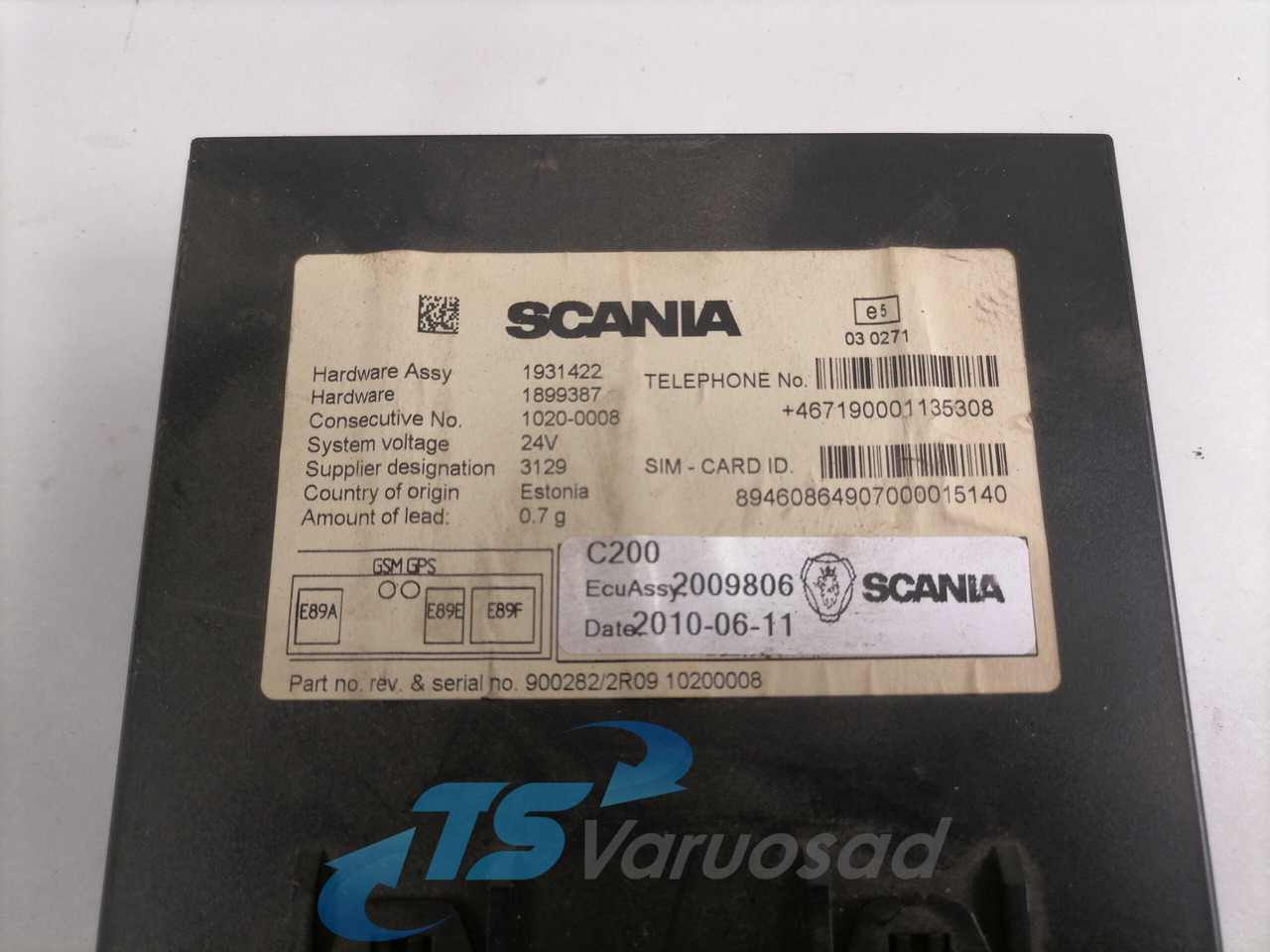 Scania Juhtplokk, RTC 2009806 - ECU for Truck: picture 3 Scania Juhtplokk, RTC 2009806 - ECU for Truck: picture 3