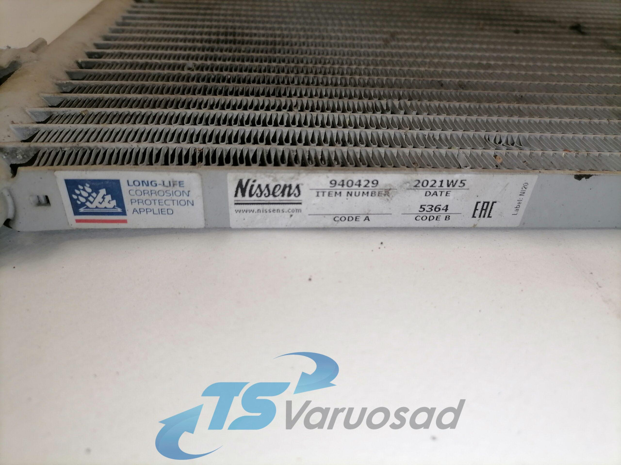 Volvo A/C radiator 940429 - Heating/ Ventilation for Truck: picture 2 Volvo A/C radiator 940429 - Heating/ Ventilation for Truck: picture 2