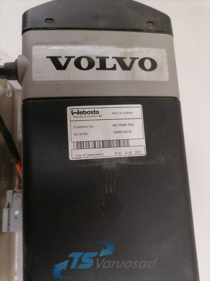 Volvo Auxiliary heater 84178403 - Heating/ Ventilation for Truck: picture 2 Volvo Auxiliary heater 84178403 - Heating/ Ventilation for Truck: picture 2