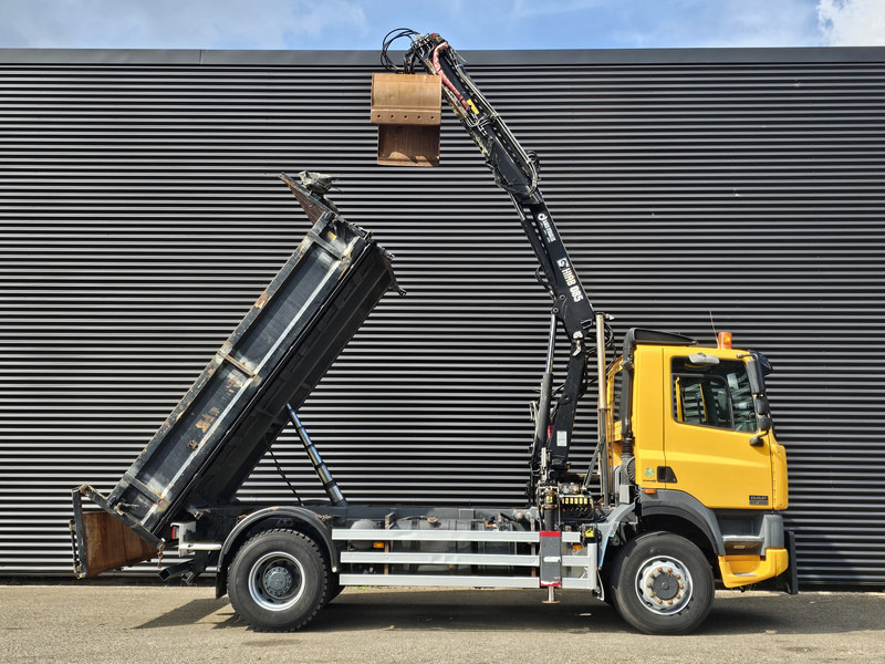 DAF CF 75.250 4X4 / HIAB CRANE + TIPPER / MANUAL / SPRING - Tipper, Crane truck: picture 5 DAF CF 75.250 4X4 / HIAB CRANE + TIPPER / MANUAL / SPRING - Tipper, Crane truck: picture 5
