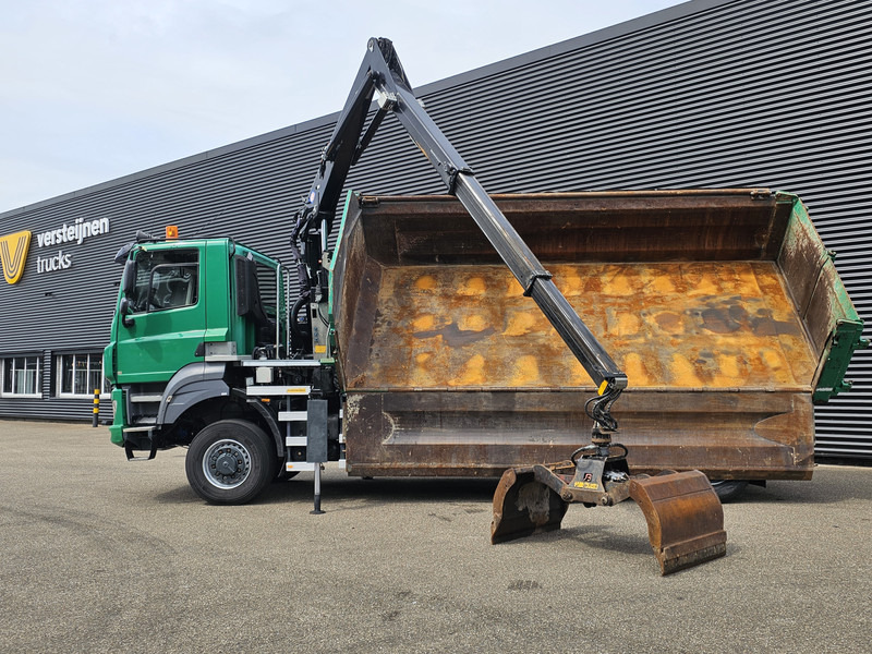 DAF TATRA T158/II 6X6 / HMF Z CRANE + 2 SIDE TIPPER - Tipper, Crane truck: picture 3 DAF TATRA T158/II 6X6 / HMF Z CRANE + 2 SIDE TIPPER - Tipper, Crane truck: picture 3