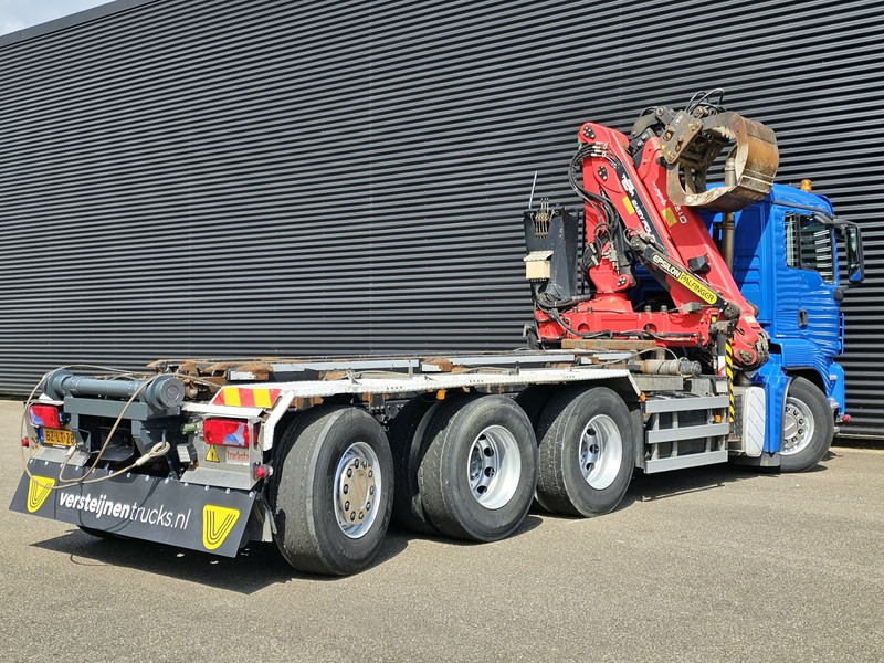 MAN TGS 35.400 / 8x4-4 / CONTAINER SYSTEM / PALFINGER Z CRANE - Cable system truck, Crane truck: picture 5 MAN TGS 35.400 / 8x4-4 / CONTAINER SYSTEM / PALFINGER Z CRANE - Cable system truck, Crane truck: picture 5