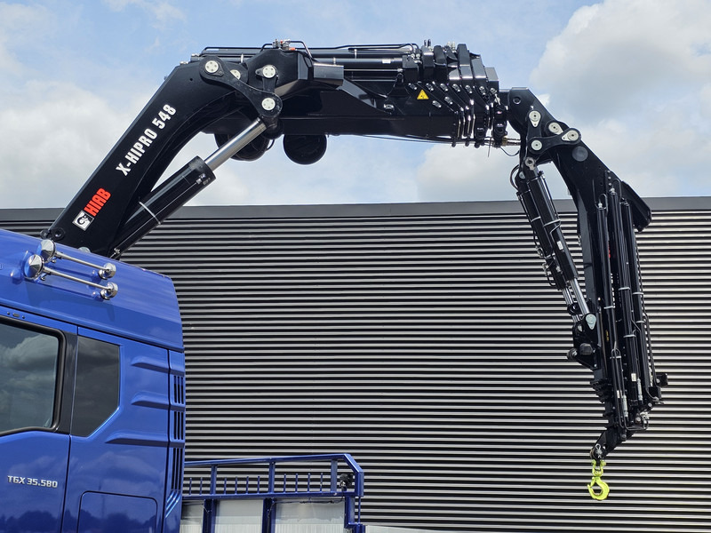 MAN TGX 35.580 / 8x4-4 / HIAB 50TM CRANE+ JIB - Dropside/ Flatbed truck, Crane truck: picture 5 MAN TGX 35.580 / 8x4-4 / HIAB 50TM CRANE+ JIB - Dropside/ Flatbed truck, Crane truck: picture 5