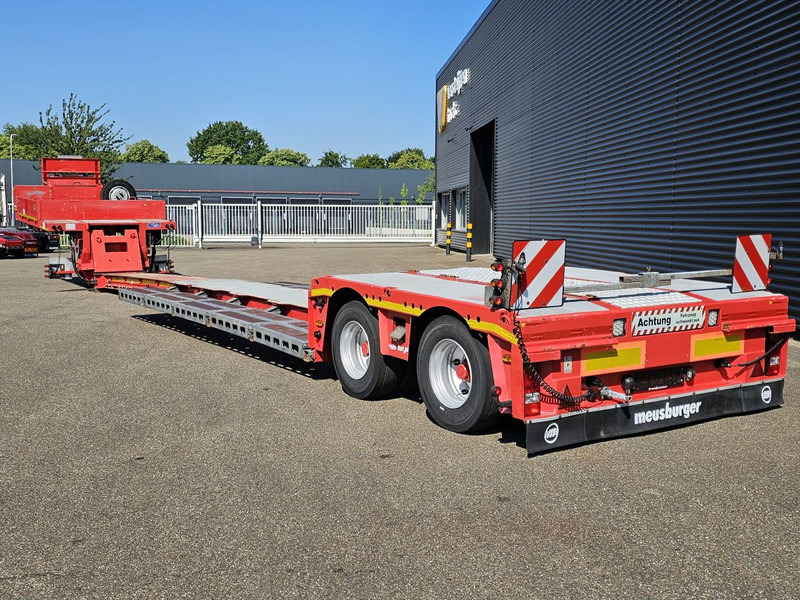 MEUSBURGER MPG-2 / EXTENDABLE / AGRI / REMOVABLE NECK - Low loader semi-trailer: picture 2 MEUSBURGER MPG-2 / EXTENDABLE / AGRI / REMOVABLE NECK - Low loader semi-trailer: picture 2
