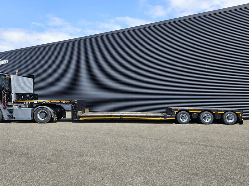 MEUSBURGER MPG 3 / LOW BED / EXTENDABLE / 3 x STEERING AXLE - Low loader semi-trailer: picture 4 MEUSBURGER MPG 3 / LOW BED / EXTENDABLE / 3 x STEERING AXLE - Low loader semi-trailer: picture 4