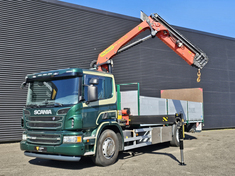 Scania P320 4x2 / PALFINGER 14TM / CRANE/KRAN/GRUE - Dropside/ Flatbed truck, Crane truck: picture 4 Scania P320 4x2 / PALFINGER 14TM / CRANE/KRAN/GRUE - Dropside/ Flatbed truck, Crane truck: picture 4