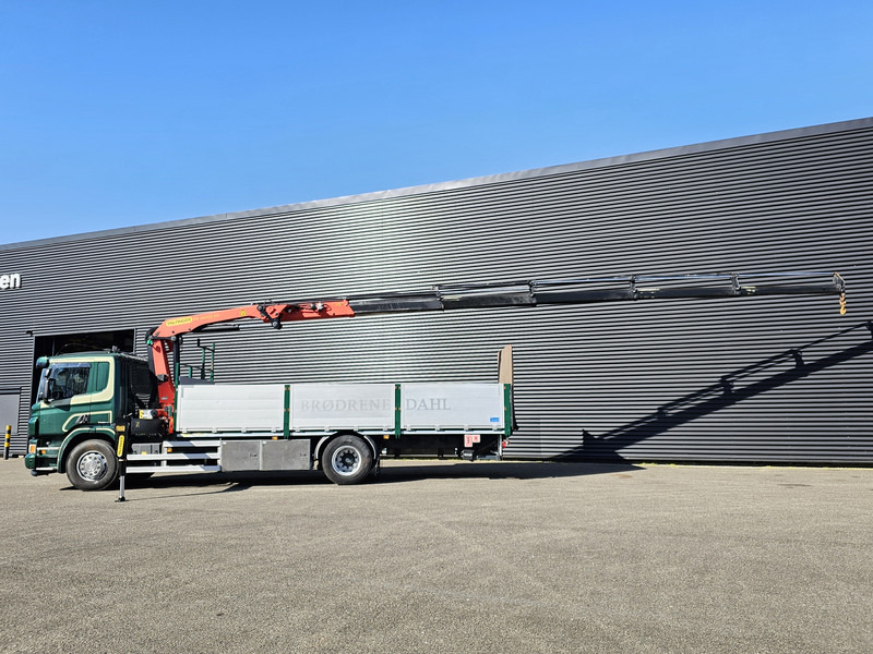 Scania P320 4x2 / PALFINGER 14TM / CRANE/KRAN/GRUE - Dropside/ Flatbed truck, Crane truck: picture 3 Scania P320 4x2 / PALFINGER 14TM / CRANE/KRAN/GRUE - Dropside/ Flatbed truck, Crane truck: picture 3