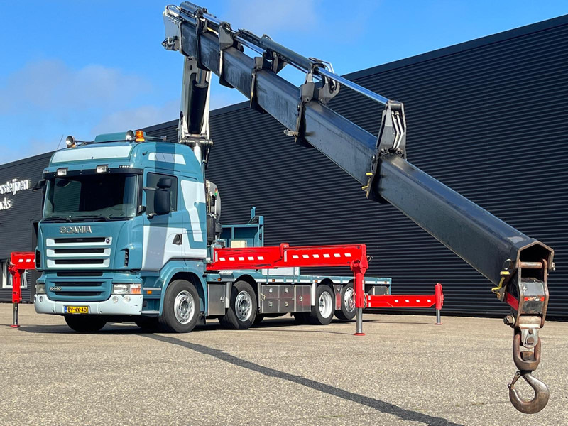 Scania R 440 8X2*6 / HMF THOR K6 - Dropside/ Flatbed truck, Crane truck: picture 2 Scania R 440 8X2*6 / HMF THOR K6 - Dropside/ Flatbed truck, Crane truck: picture 2