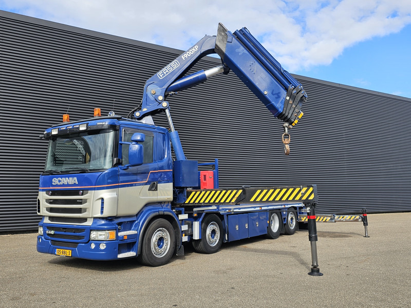 Scania R440 8x2*6 / FASSI 90 t/m CRANE / KRAN - Dropside/ Flatbed truck, Crane truck: picture 5 Scania R440 8x2*6 / FASSI 90 t/m CRANE / KRAN - Dropside/ Flatbed truck, Crane truck: picture 5