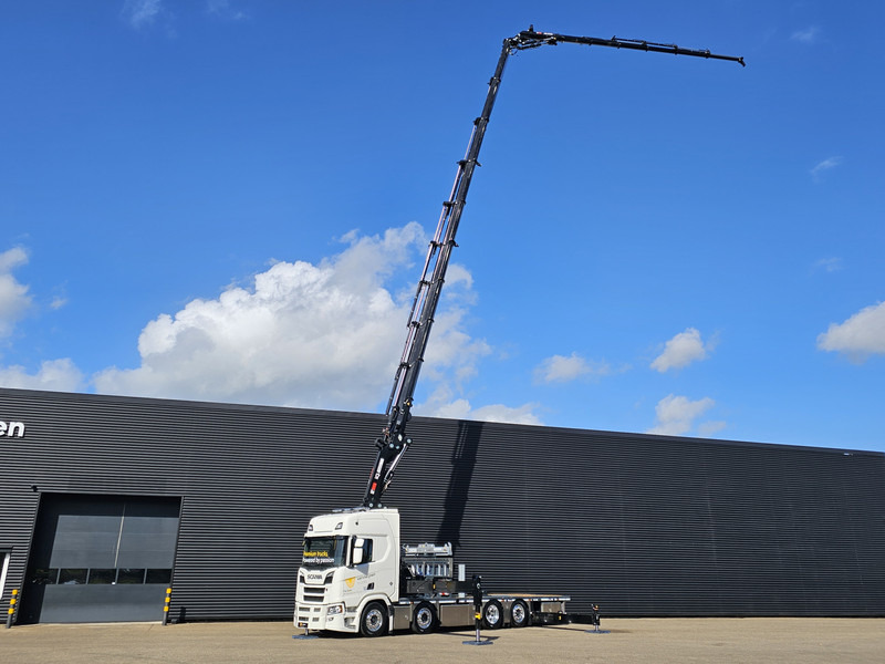 Scania R590 V8 / 8X2 / HIAB 1188 + JIB + WINCH - Dropside/ Flatbed truck, Crane truck: picture 4 Scania R590 V8 / 8X2 / HIAB 1188 + JIB + WINCH - Dropside/ Flatbed truck, Crane truck: picture 4