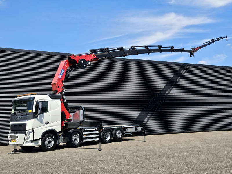 Volvo FH 540 8x2/6 / 85 t/m CRANE + JIB / KRAN / RETARDER - Dropside/ Flatbed truck, Crane truck: picture 1 Volvo FH 540 8x2/6 / 85 t/m CRANE + JIB / KRAN / RETARDER - Dropside/ Flatbed truck, Crane truck: picture 1