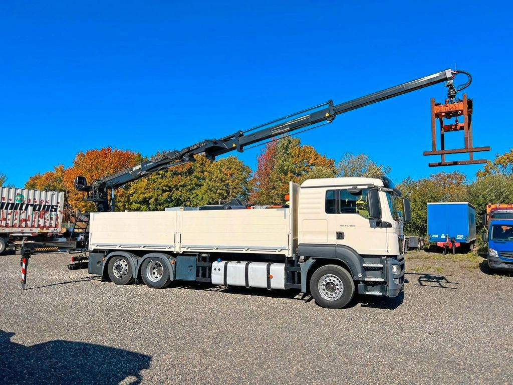 MAN 26.480 6X2 Baustoff mit Kran HIAB Top Zustand MAN 26.480 6X2 Baustoff mit Kran HIAB Top Zustand - Crane truck, Dropside/ Flatbed truck: picture 2 MAN 26.480 6X2 Baustoff mit Kran HIAB Top Zustand MAN 26.480 6X2 Baustoff mit Kran HIAB Top Zustand - Crane truck, Dropside/ Flatbed truck: picture 2