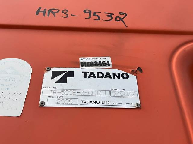 Tadano TR-500EX - Rough terrain crane: picture 5 Tadano TR-500EX - Rough terrain crane: picture 5