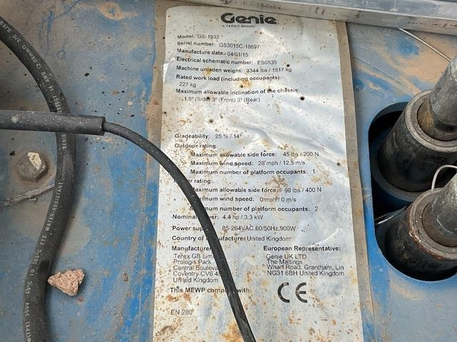 Genie GS1932 - Scissor lift: picture 5 Genie GS1932 - Scissor lift: picture 5