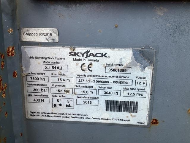 SkyJack SJ51AJ - Articulated boom: picture 5 SkyJack SJ51AJ - Articulated boom: picture 5