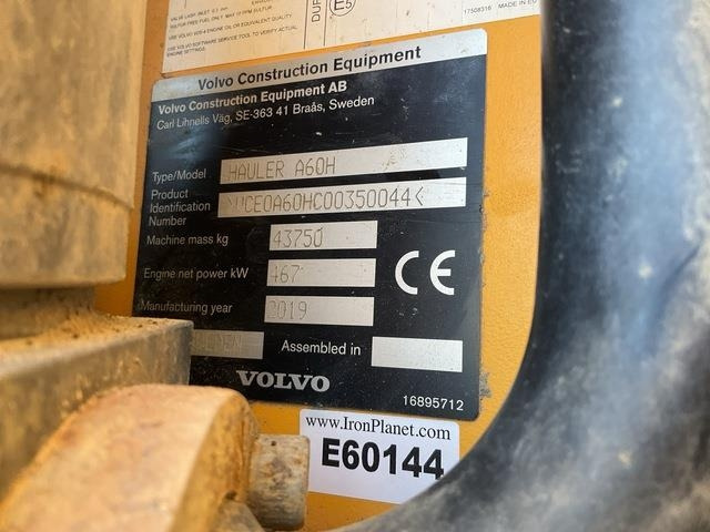 Volvo A60H - Articulated dumper: picture 5 Volvo A60H - Articulated dumper: picture 5