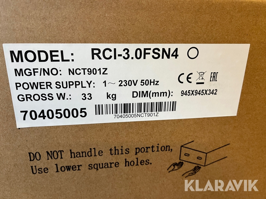 Aircondition-loftkassette Hitachi RCI-3.0FSN4 1~ 230V 50Hz - Construction equipment: picture 4 Aircondition-loftkassette Hitachi RCI-3.0FSN4 1~ 230V 50Hz - Construction equipment: picture 4