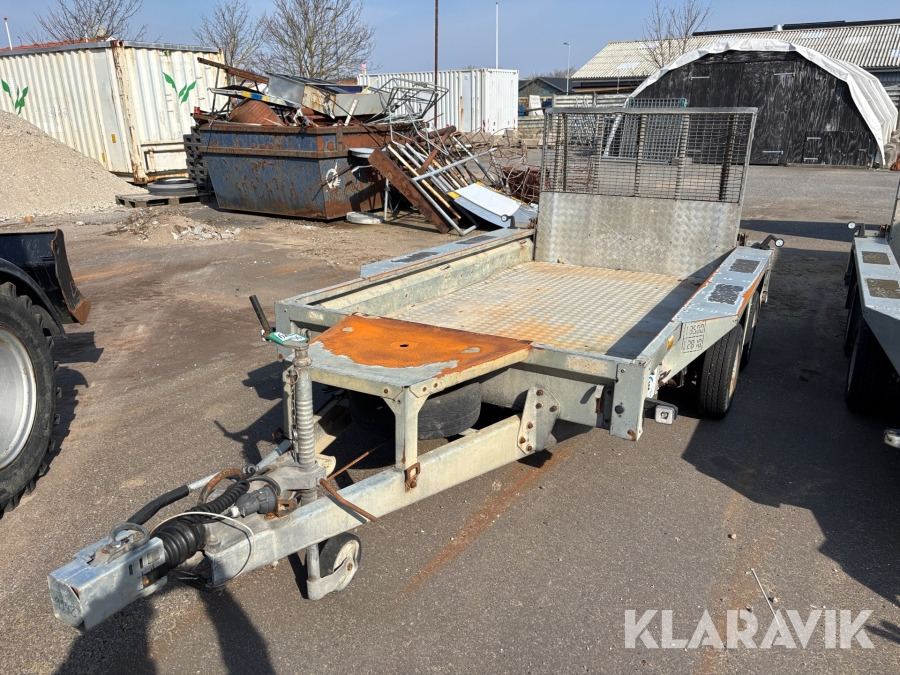 Maskintrailer Igor Williams 3500 kg Alu bund - Trailer: picture 1 Maskintrailer Igor Williams 3500 kg Alu bund - Trailer: picture 1