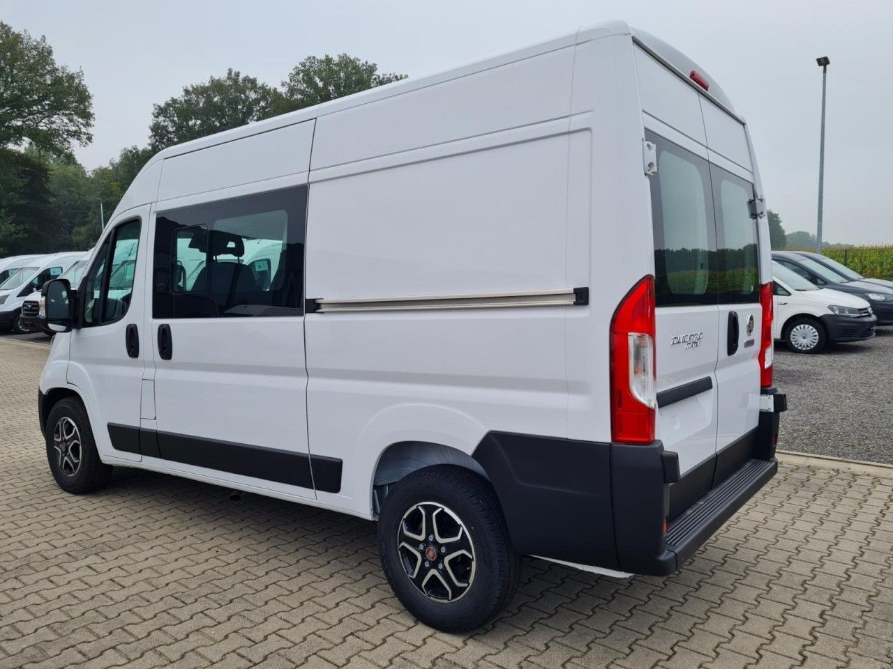 Panel van, Combi van Fiat Ducato 35 Kasten Doka 7-Sitze 2x Schiebetür Maxi: picture 7