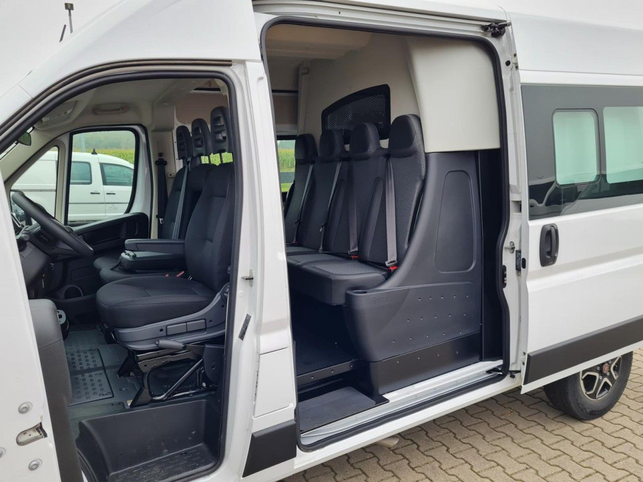 Panel van, Combi van Fiat Ducato 35 Kasten Doka 7-Sitze 2x Schiebetür Maxi: picture 14