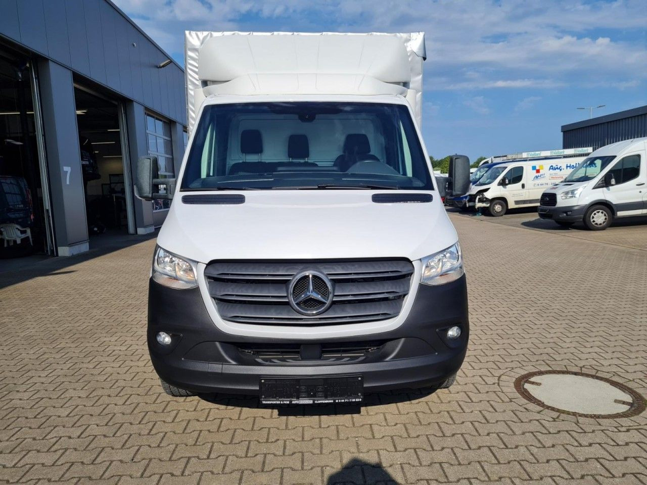 Mercedes-Benz Sprinter 316 CDI Pritsche Schiebe Plane RWD - Curtain side van: picture 3 Mercedes-Benz Sprinter 316 CDI Pritsche Schiebe Plane RWD - Curtain side van: picture 3