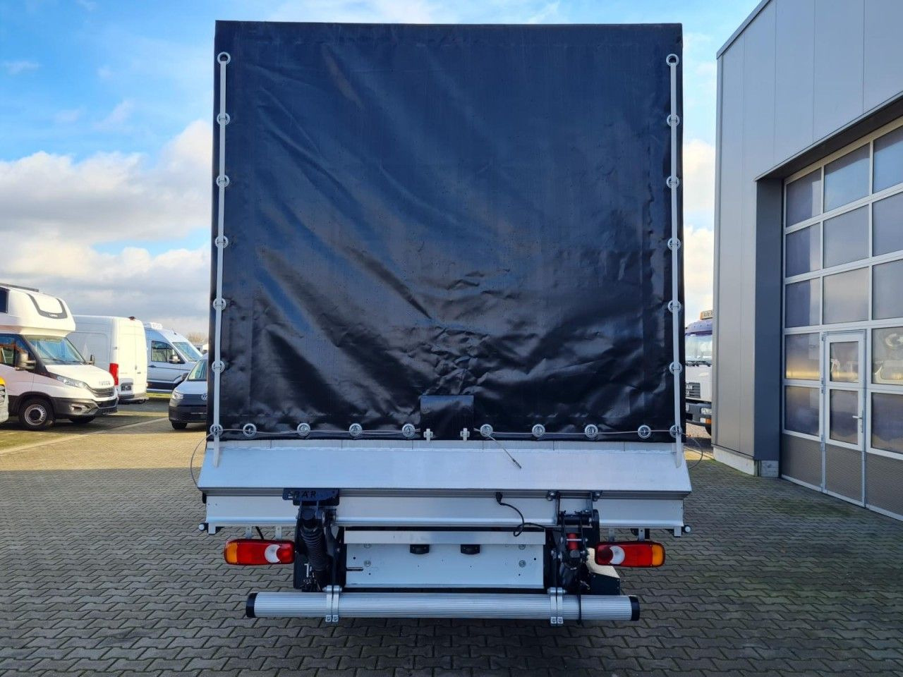 Curtain side van Renault Master Pritsche Schiebe Plane Schlafkabine LBW S: picture 23