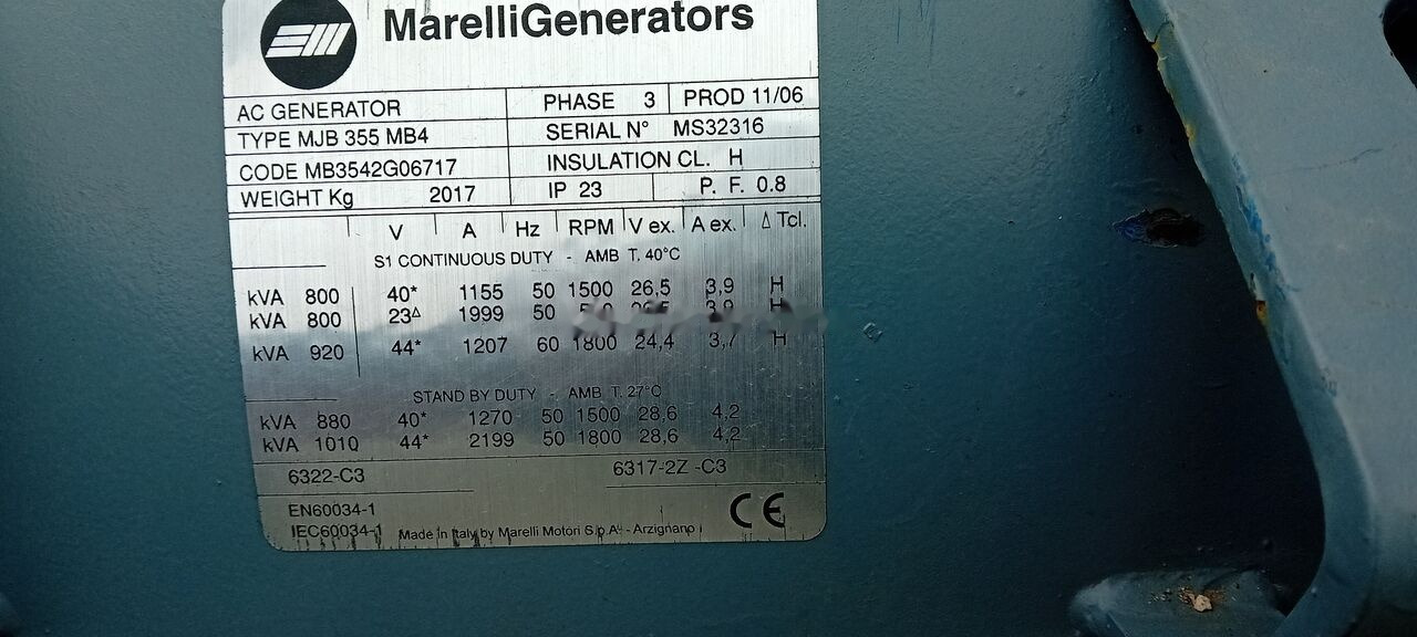 New Generator set Cummins Agregat Prądotwórczy generator 1000 kw 1200 kw 1500 1650 Kva Fab: picture 21