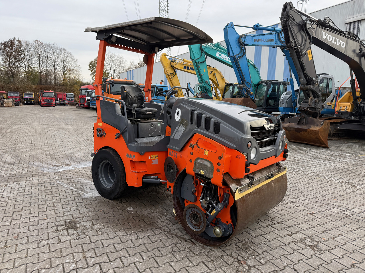 Hamm HD14 VT Kombiwalze - Combination roller: picture 4 Hamm HD14 VT Kombiwalze - Combination roller: picture 4