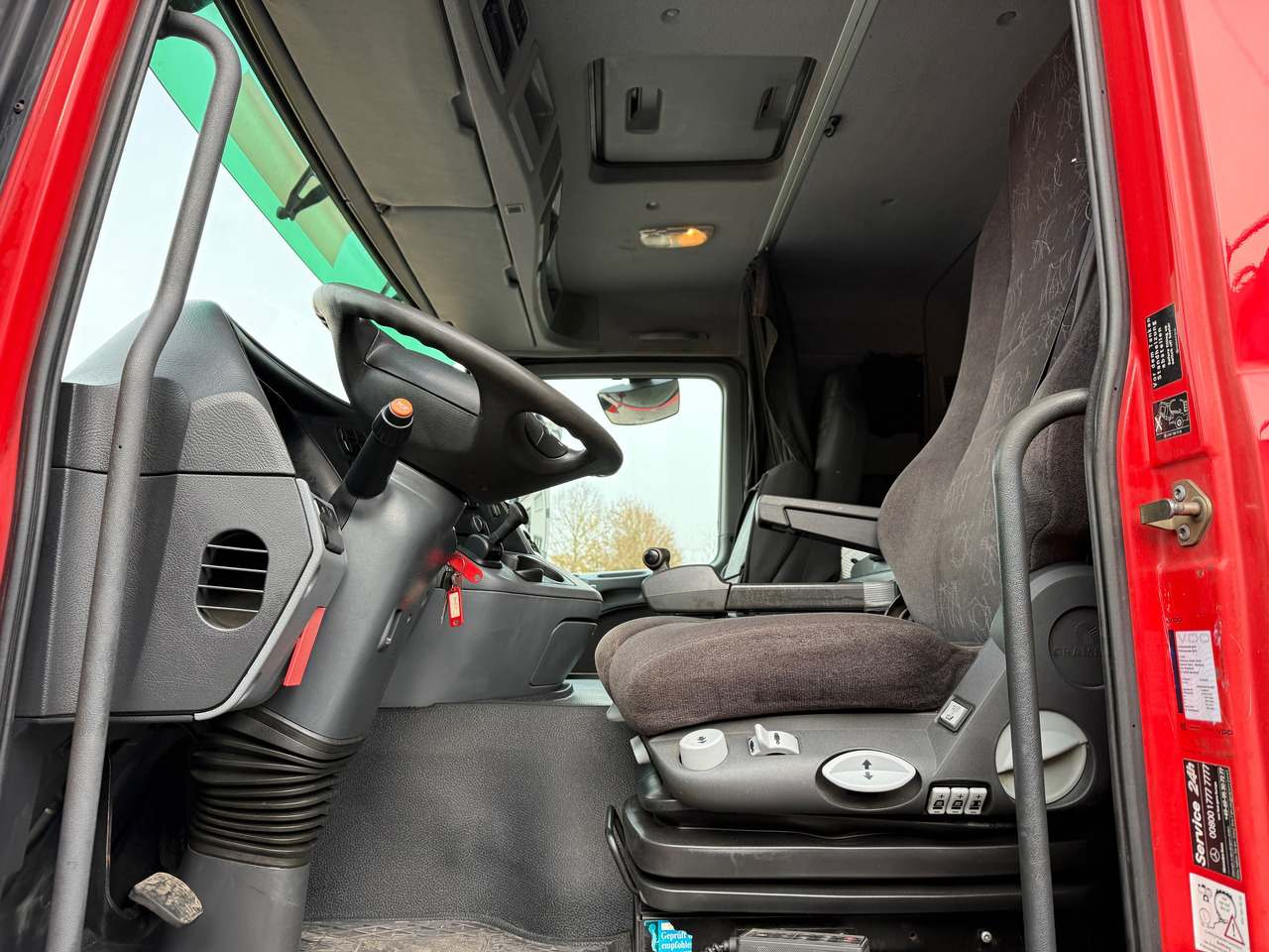 Autotransporter truck Mercedes-Benz 2541 Actros Baumaschinentransporter Klima Retarder: picture 16