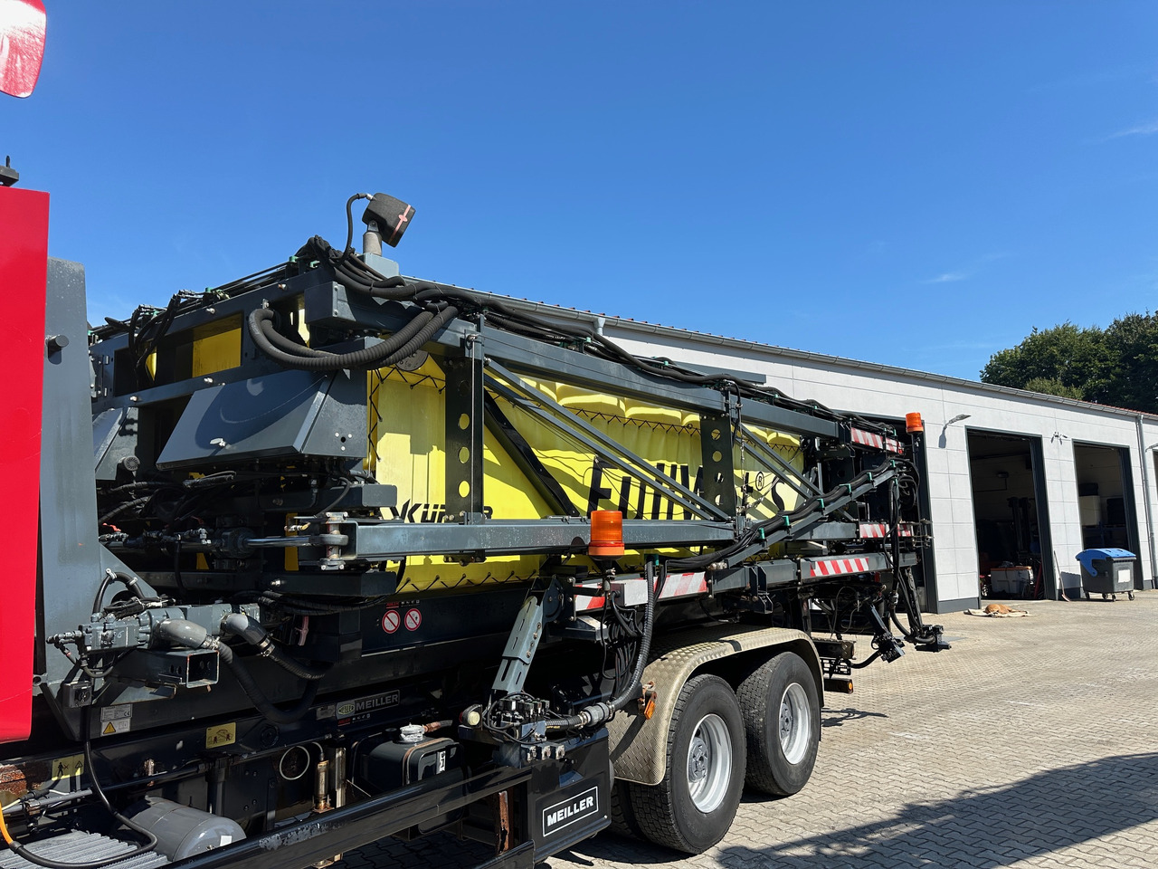 Hook lift truck Scania R580 Abrollkipper V8 Mit Küpper Weisser Enteisungsgerät 45m: picture 19