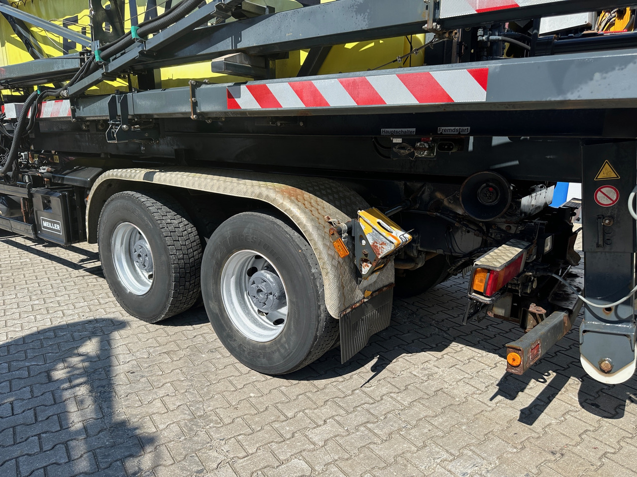 Hook lift truck Scania R580 Abrollkipper V8 Mit Küpper Weisser Enteisungsgerät 45m: picture 6