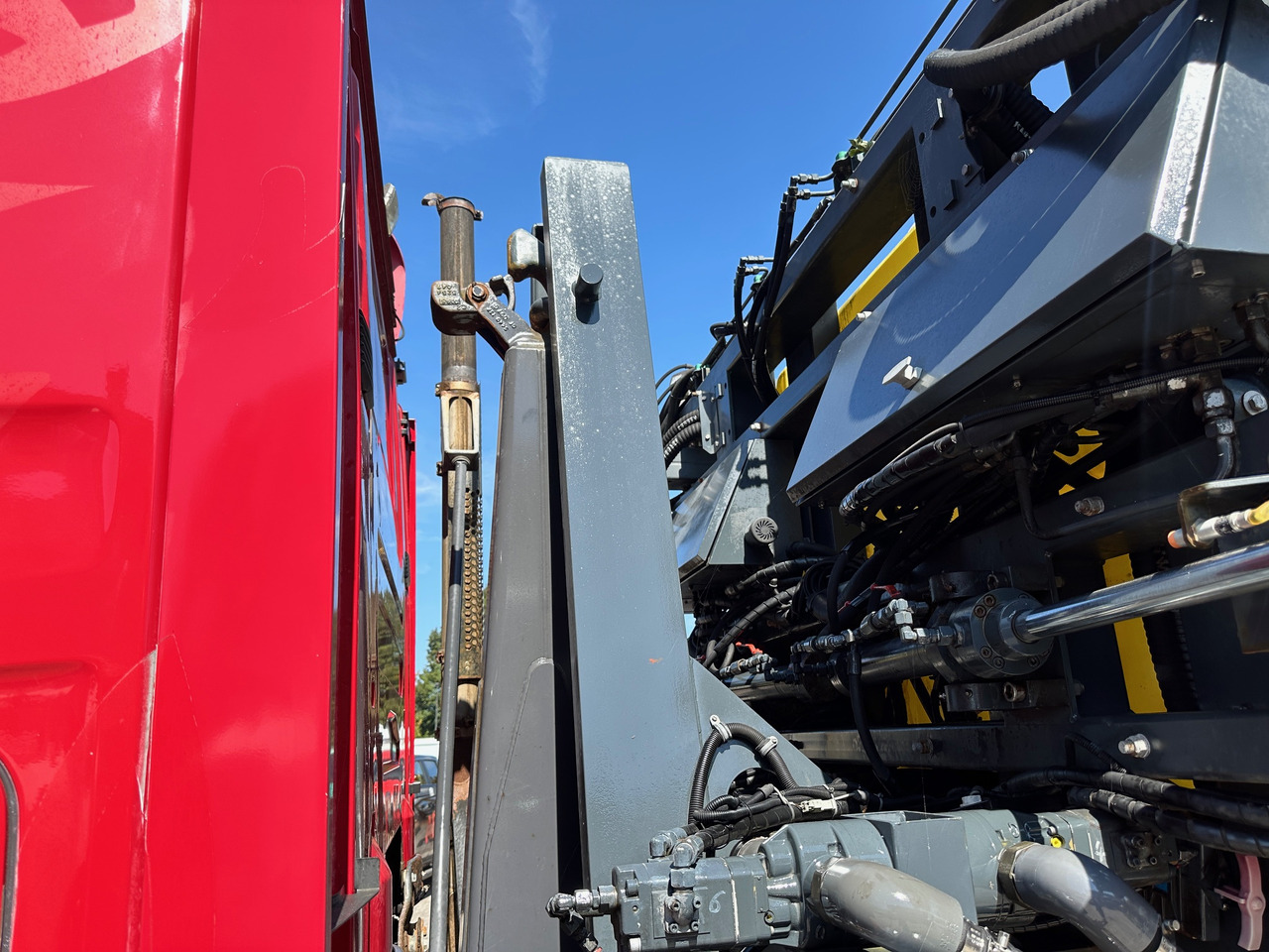 Hook lift truck Scania R580 Abrollkipper V8 Mit Küpper Weisser Enteisungsgerät 45m: picture 9